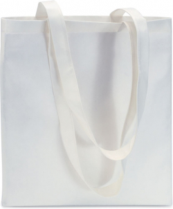  More Than Gifts Торба Totecolor, нетъкан текстил, 40 х 40 сm, бяла