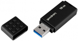 GOODRAM UME3-0160K0R11 флаш памет, 16GB, черна