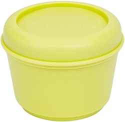 Продукт Milan Кутия за храна Sunset, кръгла, жълта, 250 ml
