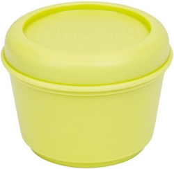 Milan Кутия за храна Sunset, кръгла, жълта, 250 ml