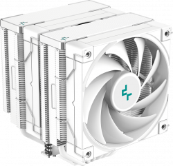 Охладител за процесор DeepCool AK620 WH, CPU Air Cooler, 2x120mm PWM FDB Fan