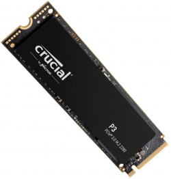 Хард диск / SSD Crucial P3, 4TB SSD, NVMe PCIe Gen 3, 3D NAND, m2 2280