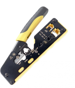 Клещи кримпващи Cat7/6a, Cat5e RJ45, RJ12, RJ11, N7018 на най-ниска цени