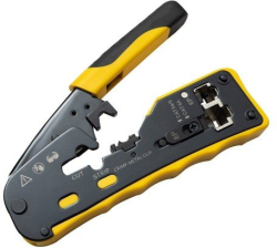 Инструмент/Тестер Клещи кримпващи Pass-Through, Cat6a/7  RJ45, RJ12, RJ11, 806ER