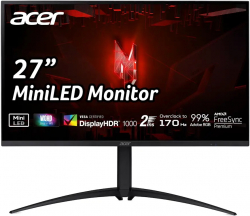 Монитор Acer Nitro XV275UP3biiprx, 27"2560x1440, VA, 600 nits, 170Hz, 1ms, DP, HDMI, VESA