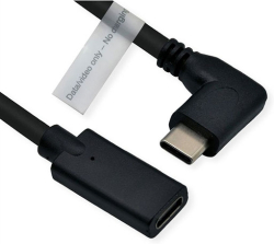 Кабел/адаптер Cable USB C-C, M-F, DP1.2 4K, 2m, Roline 11.04.5496