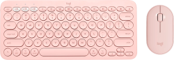 Клавиатура LOGITECH Pebble 2 Bluetooth Keyboard Combo - TONAL ROSE - US INT'L