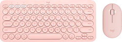 Клавиатура LOGITECH Pebble 2 Bluetooth Keyboard Combo - TONAL ROSE - US INT'L