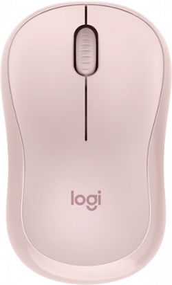 Мишка Logitech M240 Silent, Bluetooth, обхват до 10 метра, 4000 dpin, розов цвят