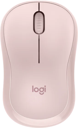 Мишка Logitech M240 Silent, Bluetooth, обхват до 10 метра, 4000 DPI, Розово