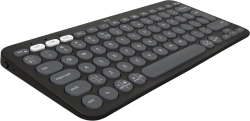 Клавиатура LOGITECH K380S Multi-Device Bluetooth Keyboard - TONAL GRAPHITE - US INT'L