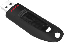 USB флаш памет SanDisk Ultra 512GB, USB 3.0 тип A, 5 Gbps, Черна; SDCZ48-512G-G46