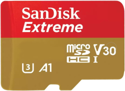 SD/флаш карта SanDisk Extreme 512GB microSDXC, клас 10, с SD адаптер в комплекта
