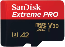 SD/флаш карта SanDisk Extreme Pro, 512GB microSDXC, с включен SD адаптер в комплекта