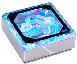 Охлаждане Воден блок за процесор Alphacool Eisblock XPX Aurora Edge, Acryl Chrome, Digital RGB
