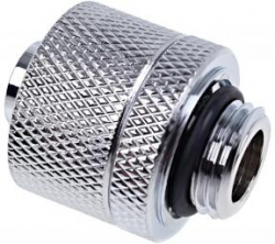 Охлаждане Фитинг Alphacool Eiszapfen, Удължител, 16-10mm, G1-4, Сребрист