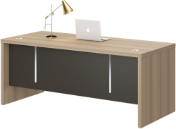 Бюро Работно RFG Работно Milano, 1800 х 790 х 750 mm, светъл дъб и сиво