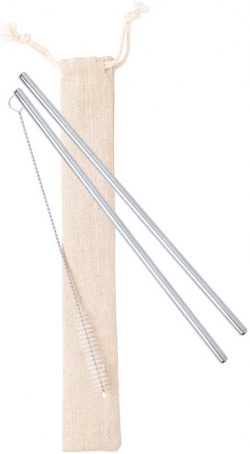 Cool Сламки Kalux, метални, с четка