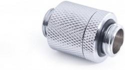 Охлаждане D-Plug Alphacool ES, 20mm, G1-4 AG auf G1-4 AG, Сребрист