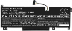 Батерия за лаптоп Батерия за лаптоп MSI Katana GF76 11UD-050 CS-MSL760NB BTY-M492 11,4V 4600mAh