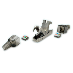 VALUE 26.99.0380 :: Съединителен модул - розетка Cat.6A (Class EA), STP