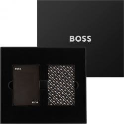 Продукт Hugo Boss Карти за игра Iconic, 2 тестета, черни