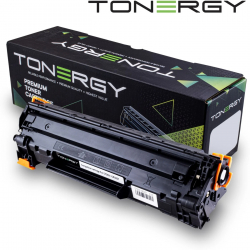 Тонер за лазерен принтер Tonergy Compatible Toner Cartridge HP 83X CF283X CANON CRG-737H Black, 2.4k