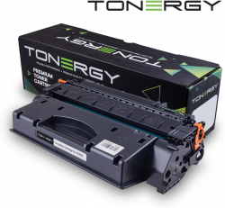 Тонер за лазерен принтер Tonergy съвместима HP 53X Q7553X CANON CRG-715H Black, 7k