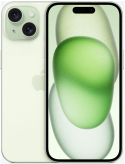 Смартфон Apple iPhone 15, 6.1" 2556 x 1179, 6GB RAM, 256GB, USB 2.0 Type-C , зелен цвят