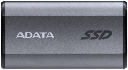 Хард диск / SSD Adata Elite SE880, 1TB SSD външен, USB 3.2 Gen 2x2 Type-C, сив цвят