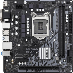Дънна платка ASRock H510M-HDV-M.2 SE, LGA1200, DDR4, mATX