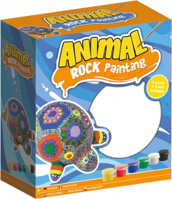 Moxy Комплект за рисуване на камъни Костенурка