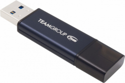 USB флаш памет Team Group C211, 32 GB, USB 3.2, 75 MB/s, Тъмносин