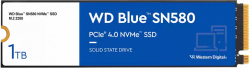 Хард диск / SSD Western Digital Blue, 1TB SSD, NVMe PCIe Gen4, M.2 2280, син цвят