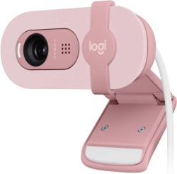 Уеб камера Logitech Brio 100 Full HD Webcam - ROSE - USB - N-A - EMEA28-935 - WEBCAM