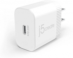 Принадлежност за смартфон Мрежово зарядно j5create JUP1420, 20W PD, USB-C