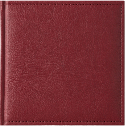Канцеларски продукт Календар-бележник Вега, без дати, 16 х 16 cm, бордо