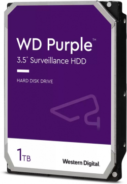 Хард диск / SSD Western Digital Purple 1TB 3.5'', 64MB, 5400 RPM, SATA 6Gb-s