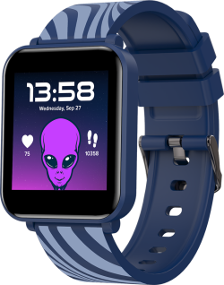 Смарт часовник CANYON kids watch Joyce KW-43 DUAL BT Music Син