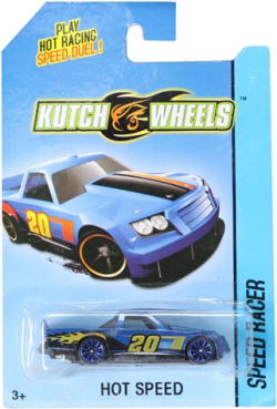  Количка за игра, метална, синя