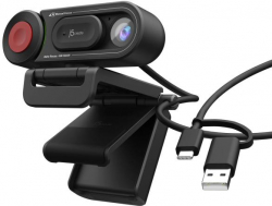 Уеб камера j5create JVU250, 4K UltraHD, Микрофон, Автоматичен и ръчен фокус