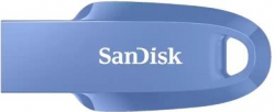 USB флаш памет USB памет SanDisk Ultra Curve 3.2, 64GB, USB 3.1 Gen 1, Син