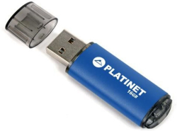 USB флаш памет  Преносима памет PLATINET PENDRIVE 16GB USB 2.0 синя 
