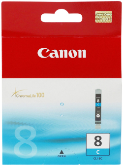 Касета с мастило CANON CLI-8C ink cartridge cyan standard capacity 13ml 1-pack