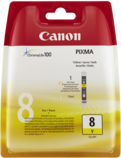 Касета с мастило CANON CLI-8Y ink cartridge yellow standard capacity 13ml 1-pack