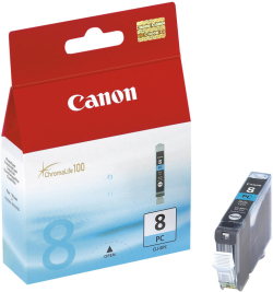 Касета с мастило CANON CLI-8PC ink cartridge photo cyan standard capacity 13ml 5.080 pages 1-pack