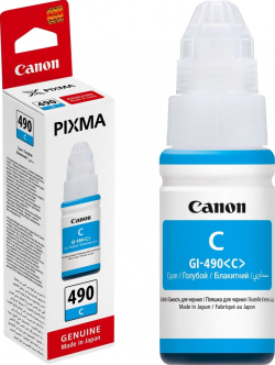 Касета с мастило CANON INK GI-490 cyan ink bottle