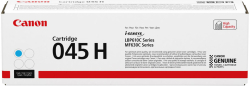Тонер за лазерен принтер CANON CRG 045 HC, тонер с голям капацитет за LBP613Cdw, LBP611Cn, MF635Cx, Циан