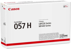 Тонер за лазерен принтер Canon 057H, за Canon i-SENSYS LBP-220/ MF440 series, 10 000 страници, черен