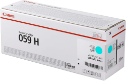 Тонер за лазерен принтер Canon 059, за Canon i-SENSYS LBP852Cx, 13500 страници, циан